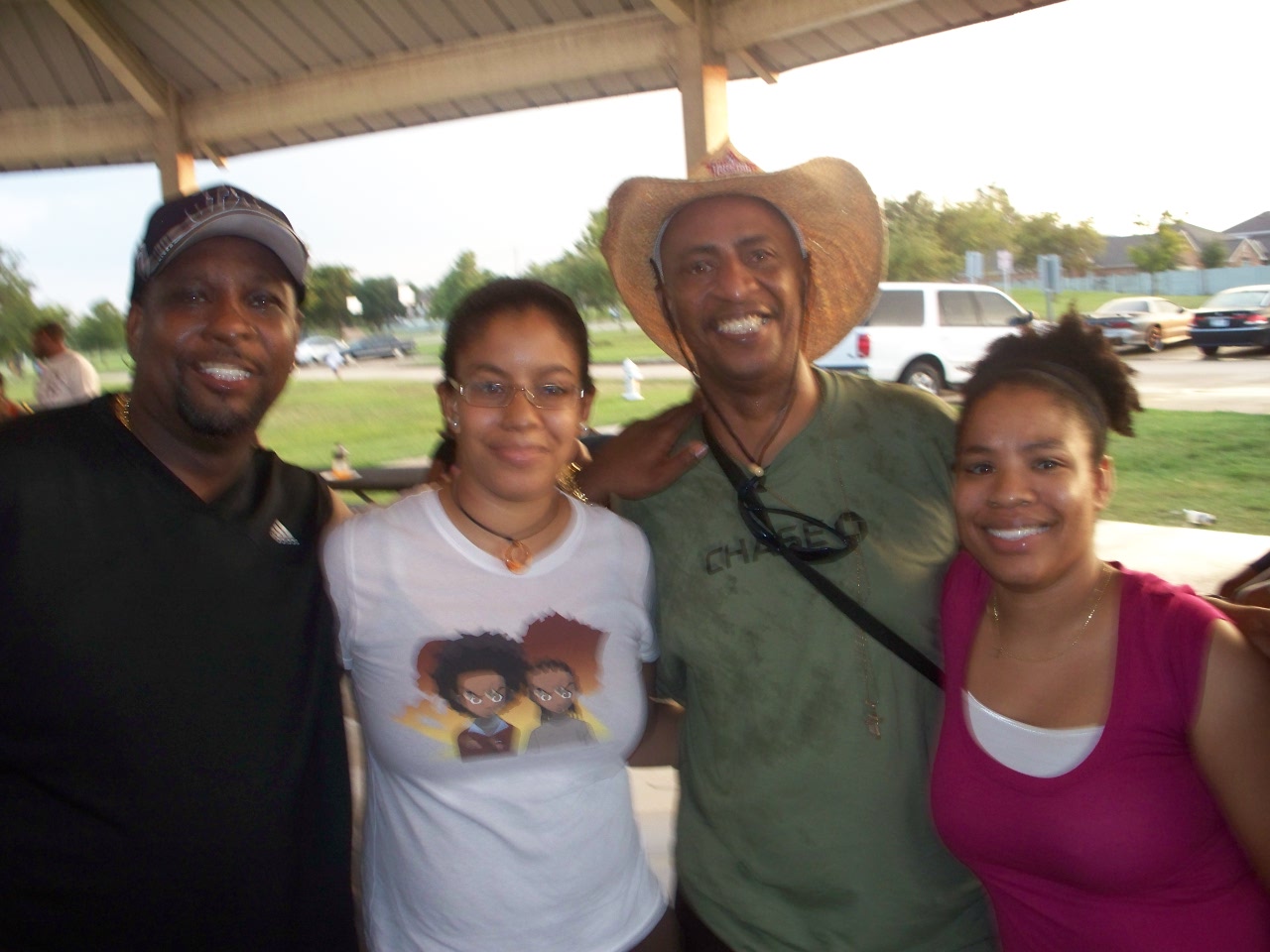 Eugene, Katrese, Dad, Toya